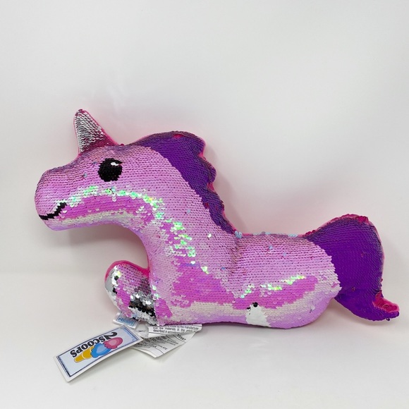 2 scoops unicorn pillow